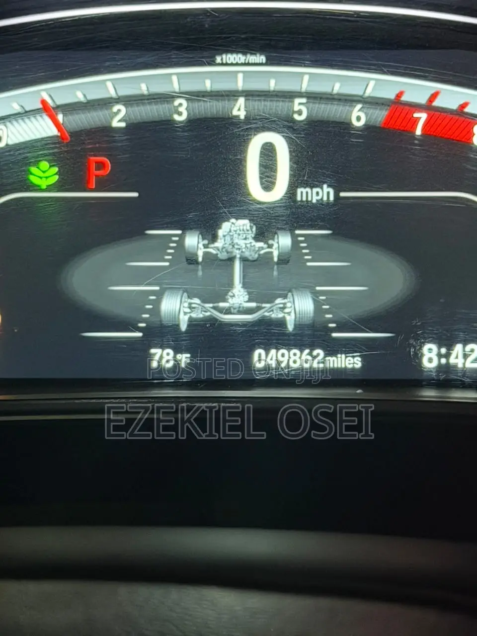 Honda CR-V EX AWD 2018 Silver