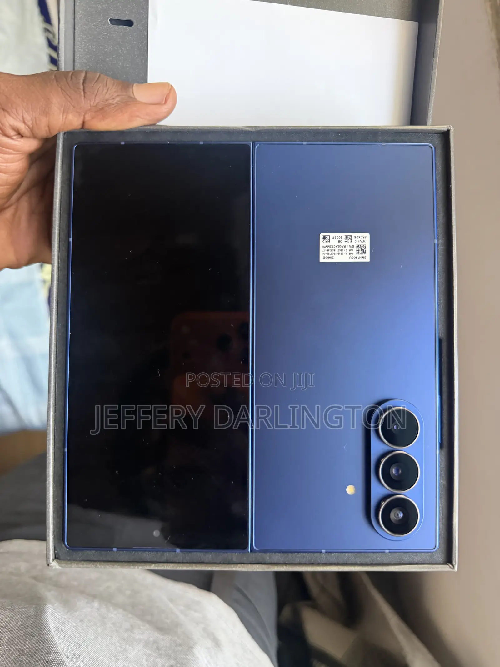 New Samsung Galaxy Z Fold7 256 GB Blue