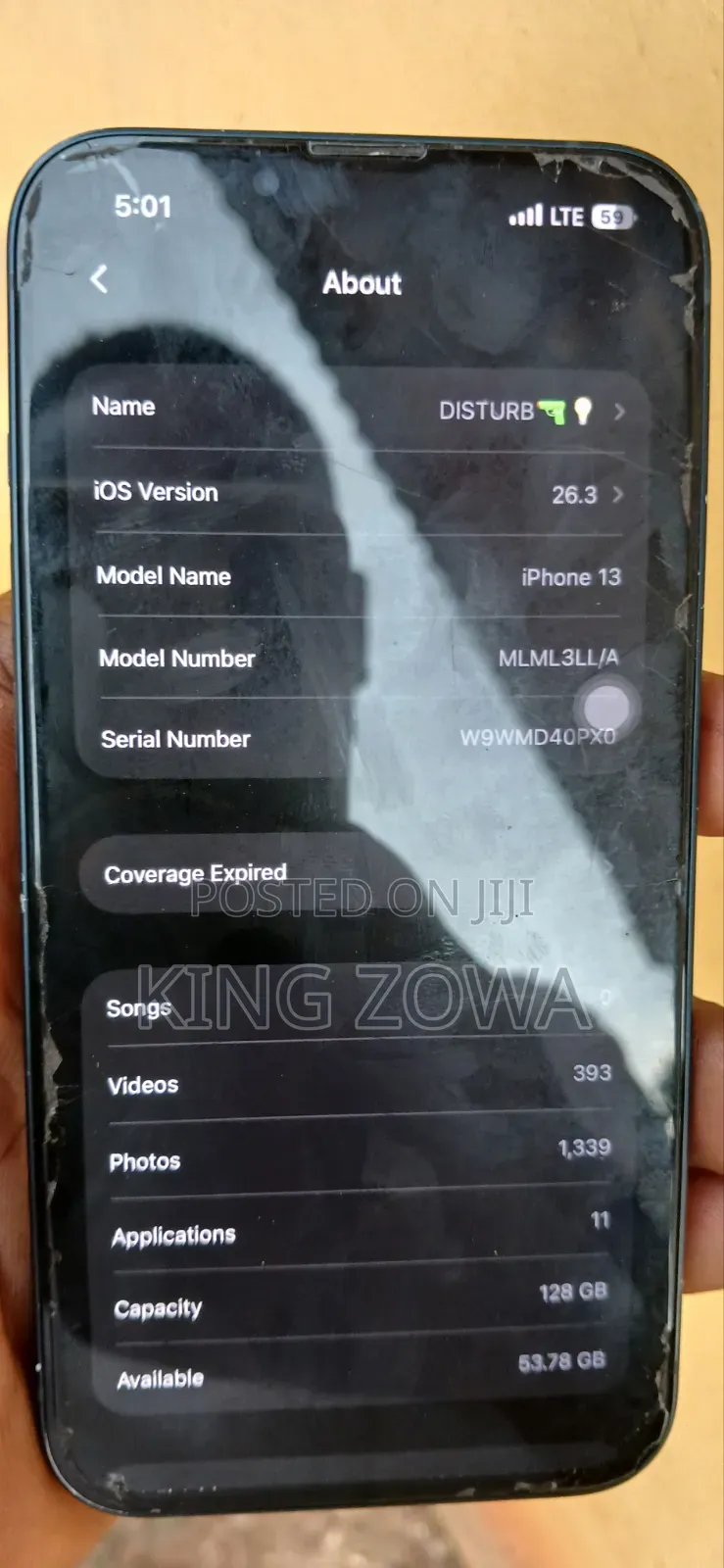 Apple iPhone 13 128 GB Black