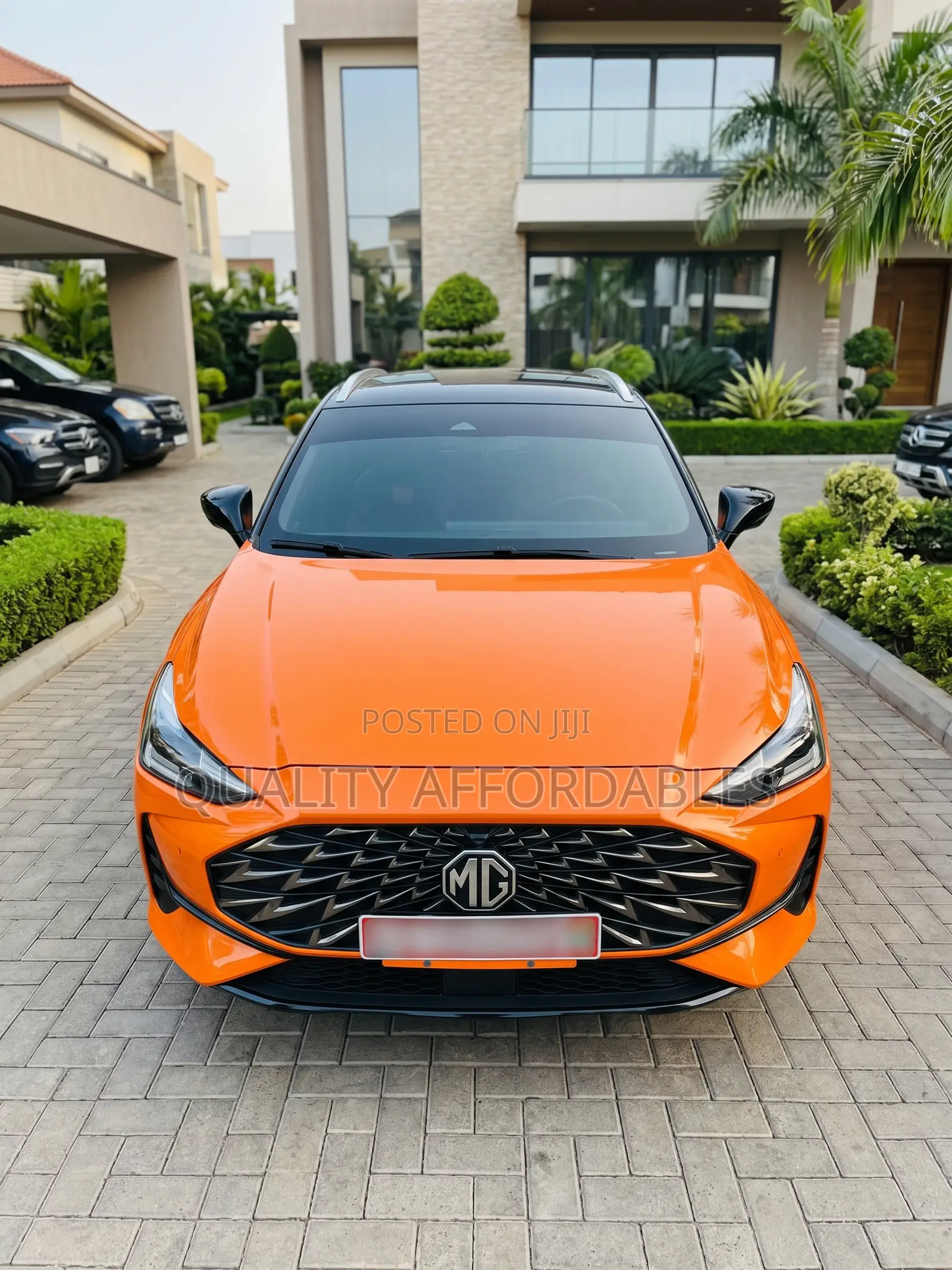 MG ZS 2025 Orange