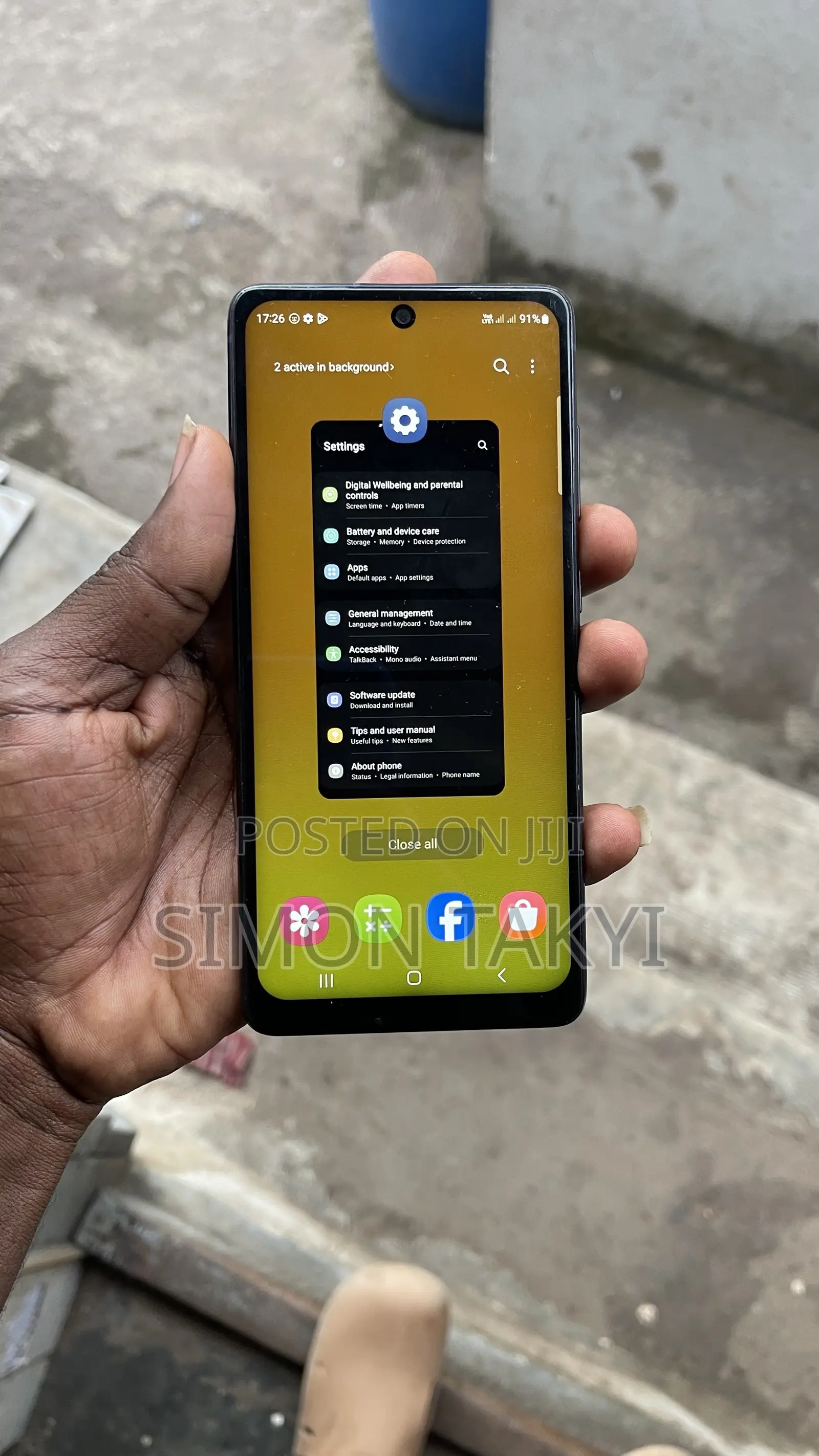 Samsung Galaxy S20 FE 2022 128 GB Blue