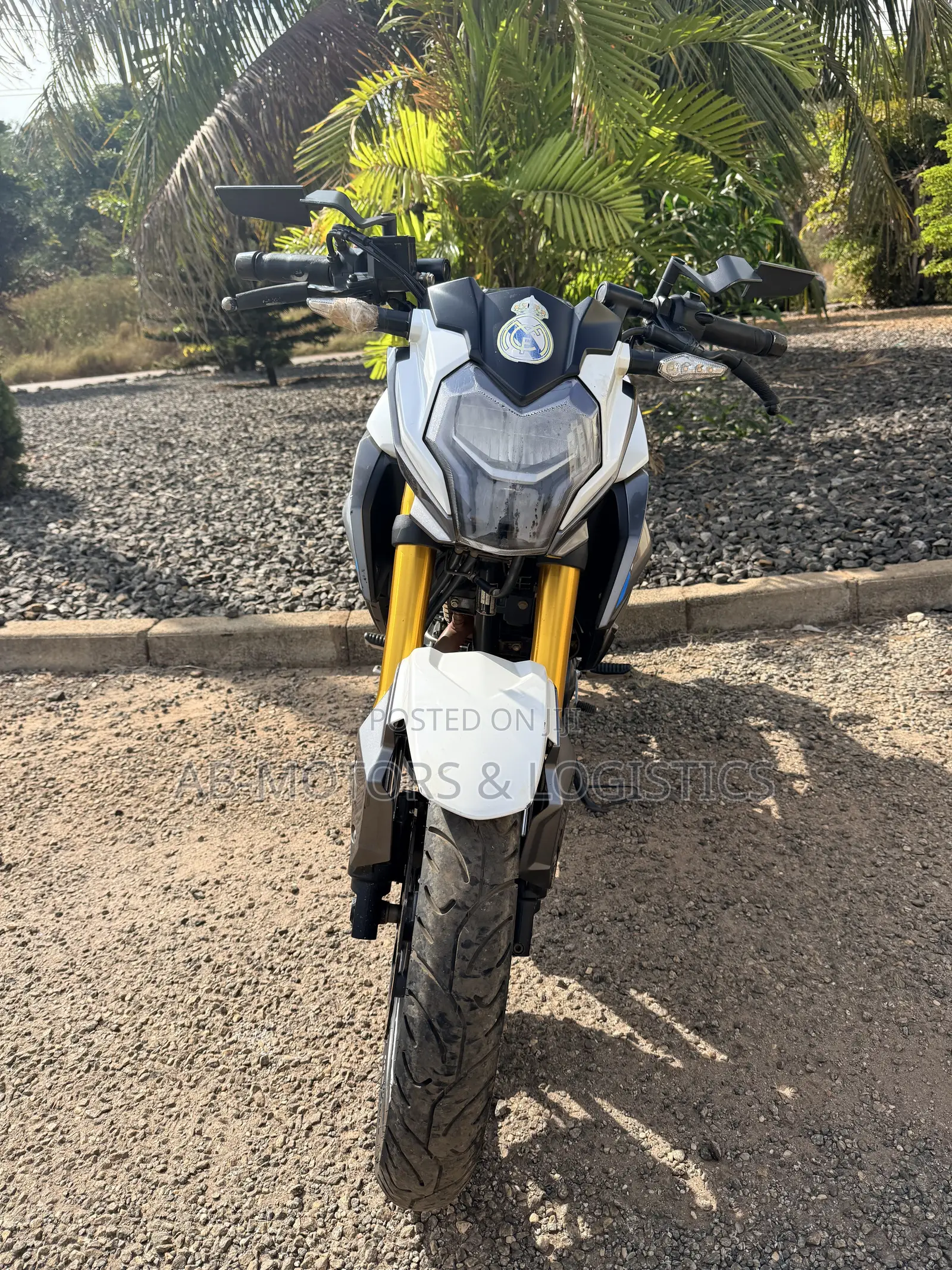 Haojue DR190S 2025 White