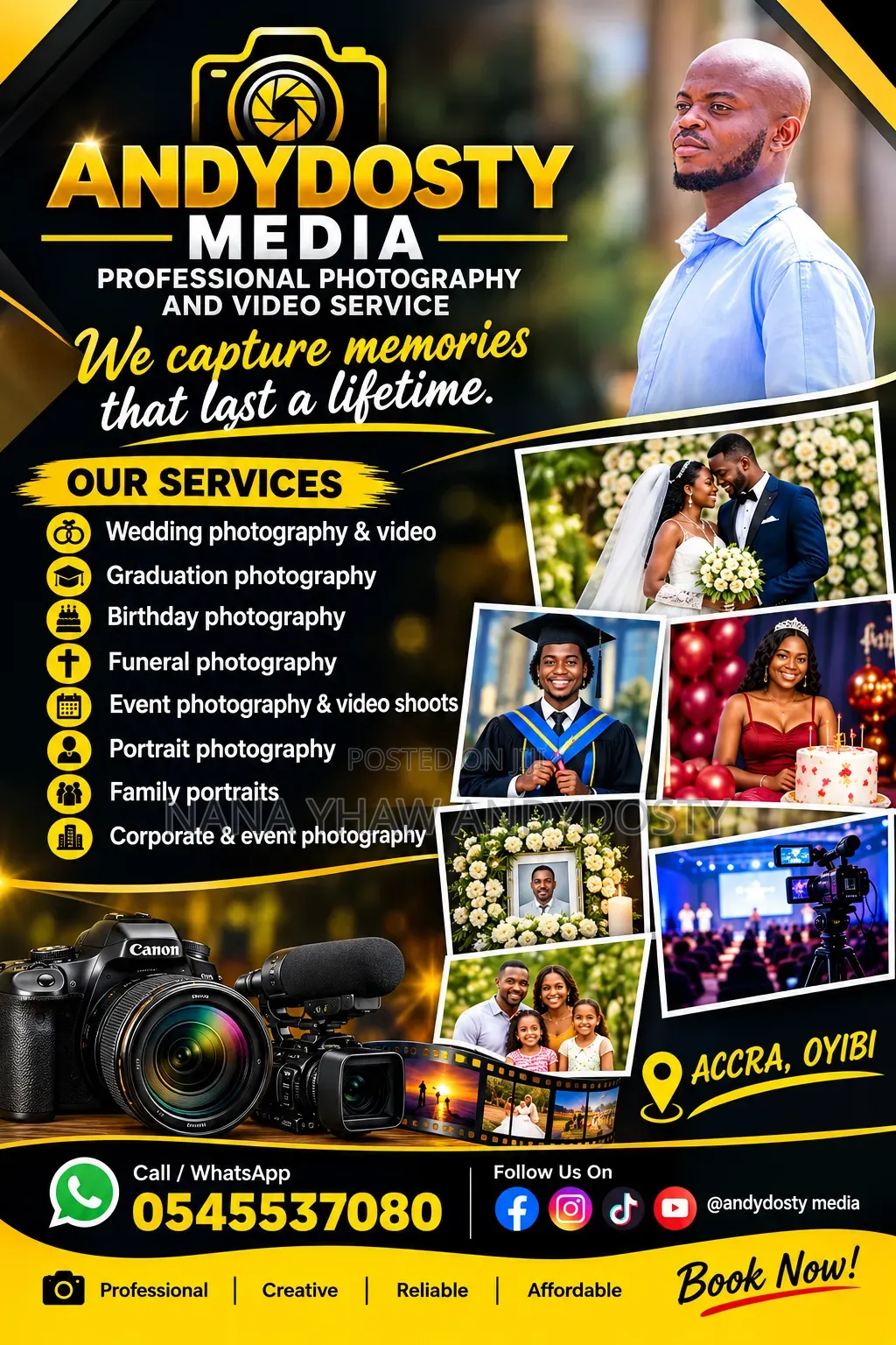 Andydosty Media - Professional Photography and Video Service