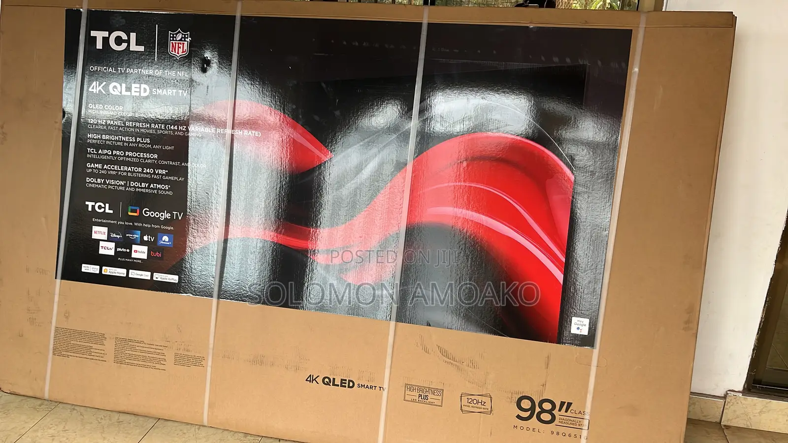 98” TCL Smart TV