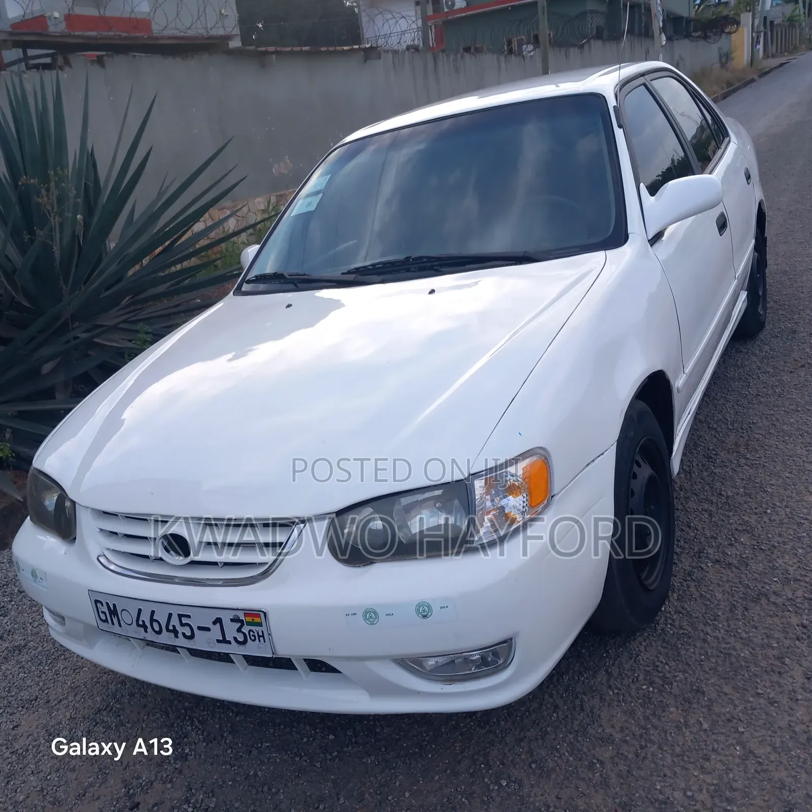 Toyota Corolla 2003 White