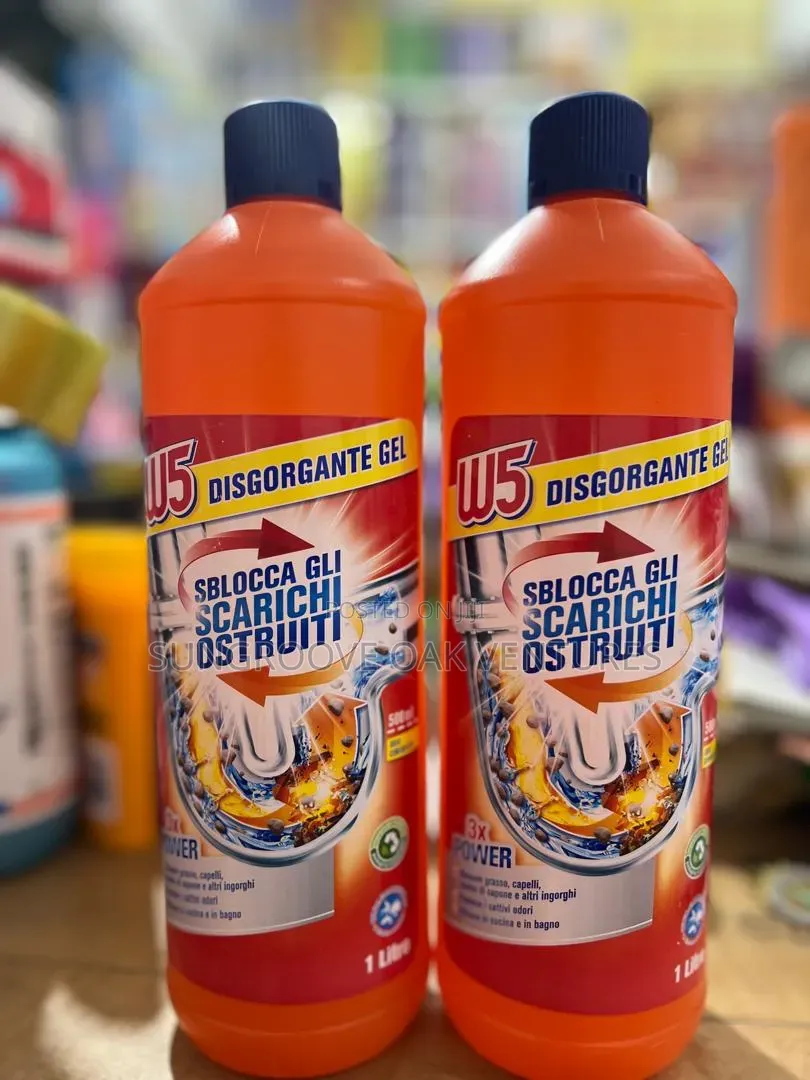 W5 Sink and Drain Cleaner Unblocker 1L