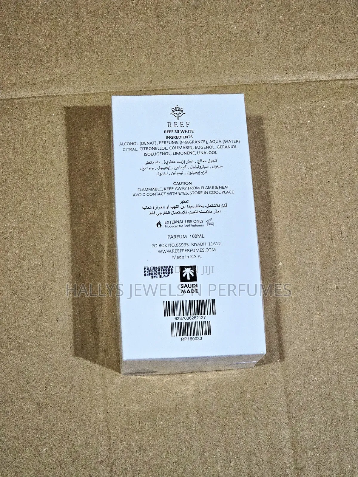 Reef 33 White Extrait De Parfum