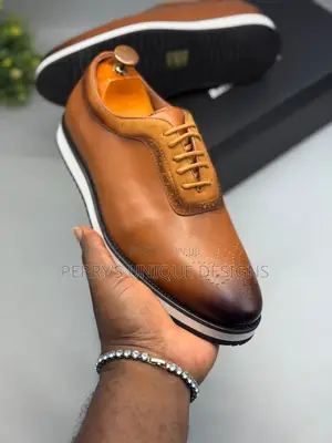 Luxury Berluti-Style Men's Dress Sneaker.