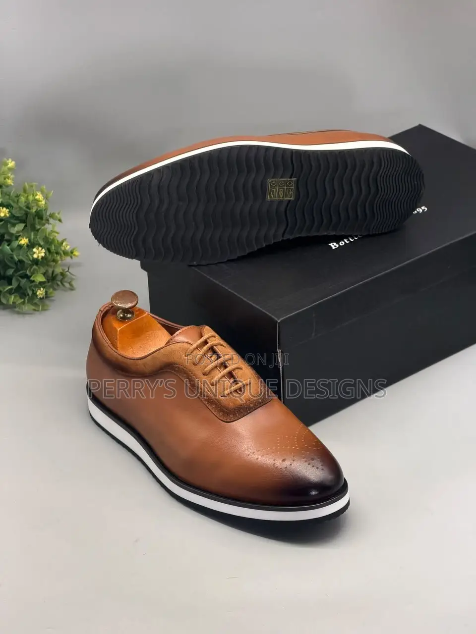 Luxury Berluti-Style Men's Dress Sneaker.