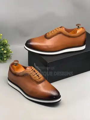 Luxury Berluti-Style Men's Dress Sneaker.