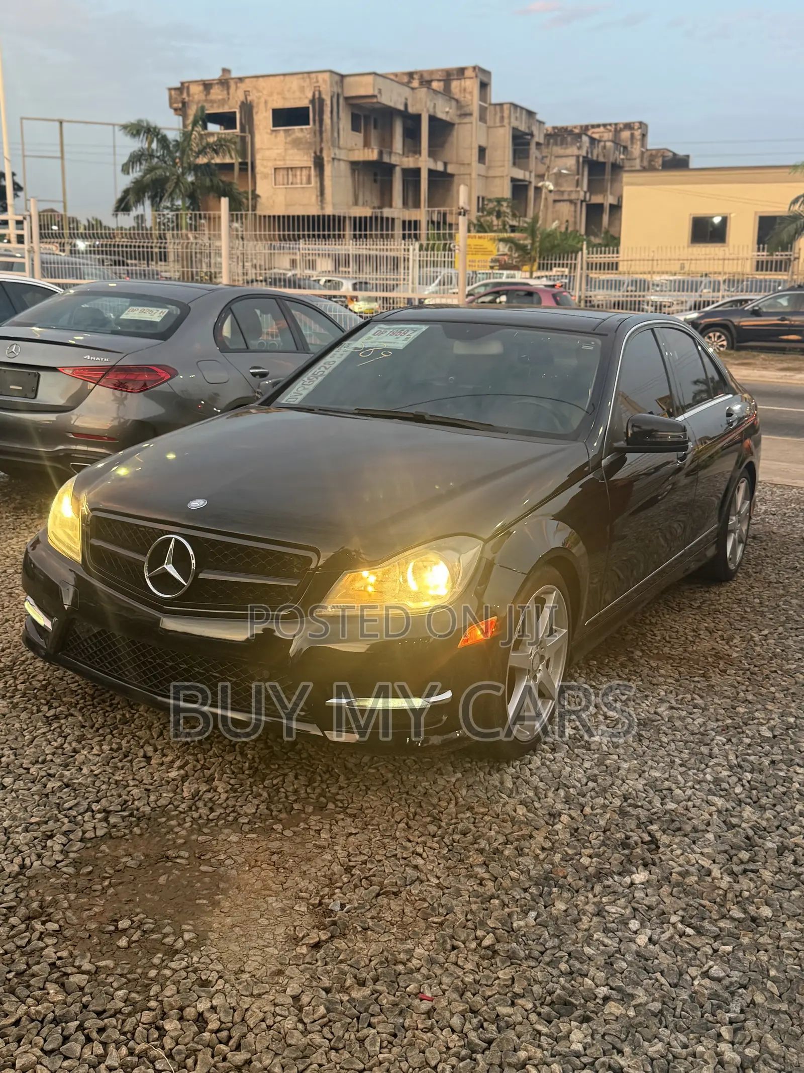 Mercedes-Benz C300 Sport 4Matic Sedan AWD (3.5L 6cyl 7A) 2014 Black