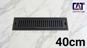 Floor Drains 40cm Black T640k-3