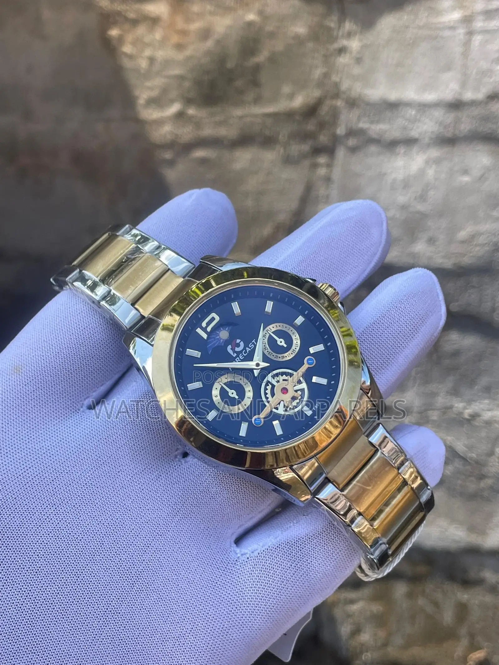 FORECAST Stainless Steel Watch