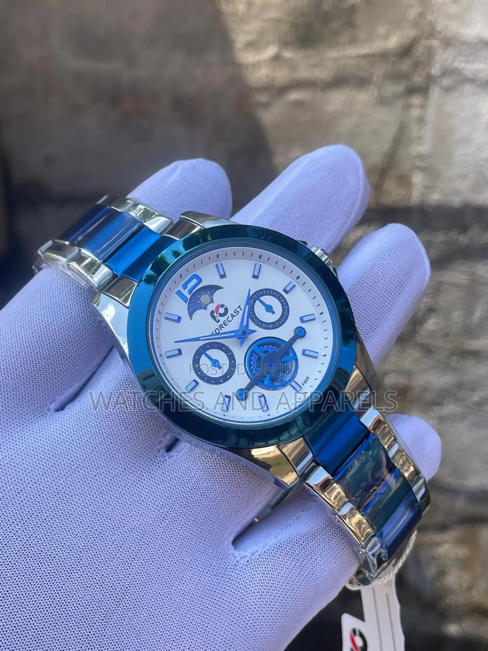 FORECAST Stainless Steel Watch