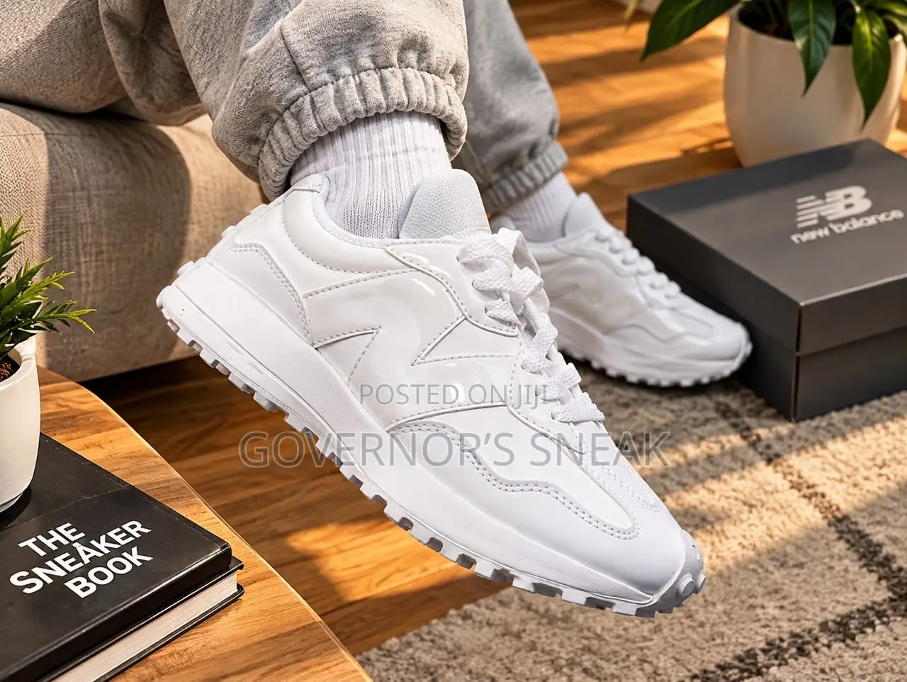 New Balance 327 White