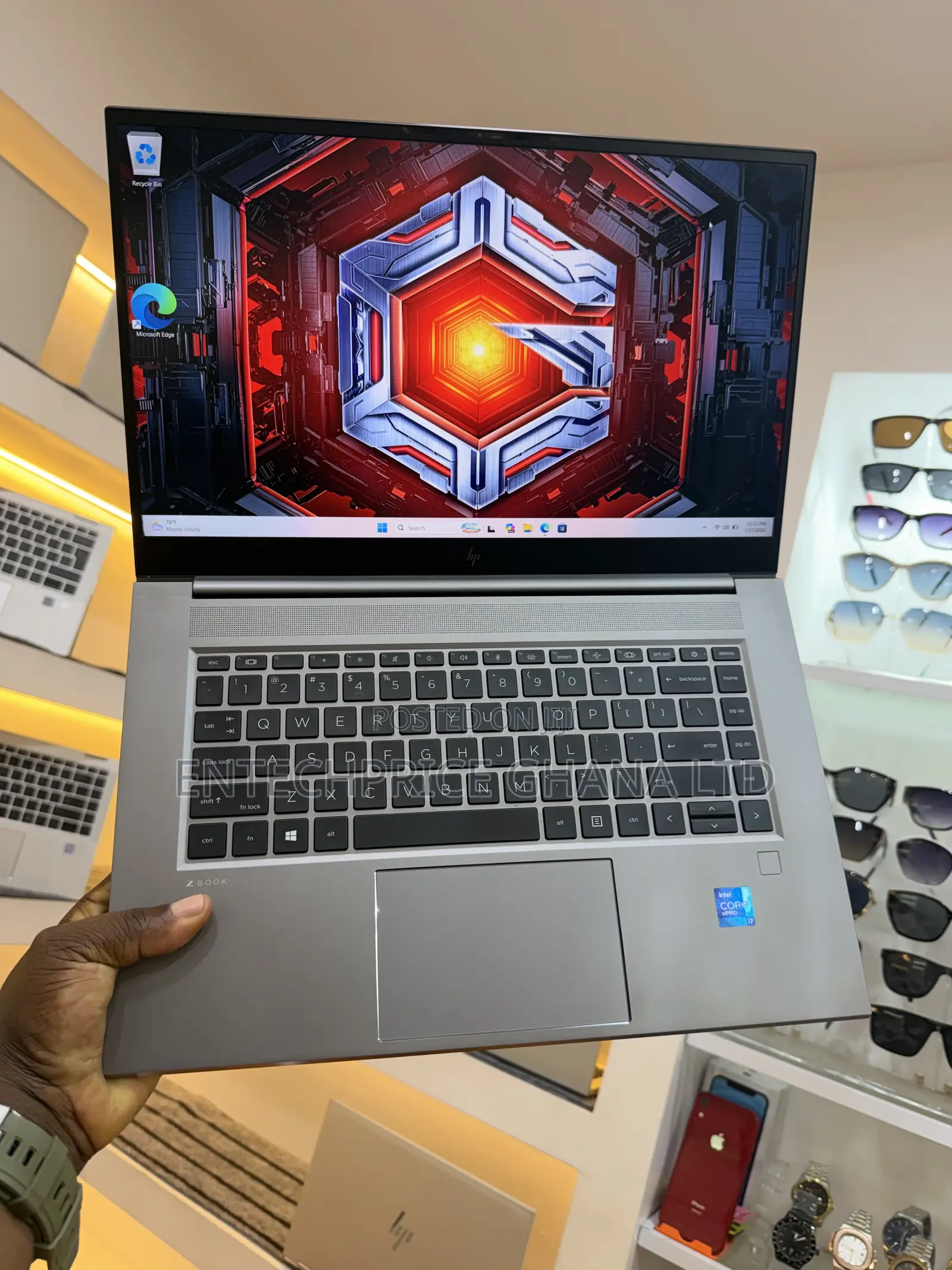 Laptop HP ZBook Studio G8 32GB Intel Core i7 SSD 512GB