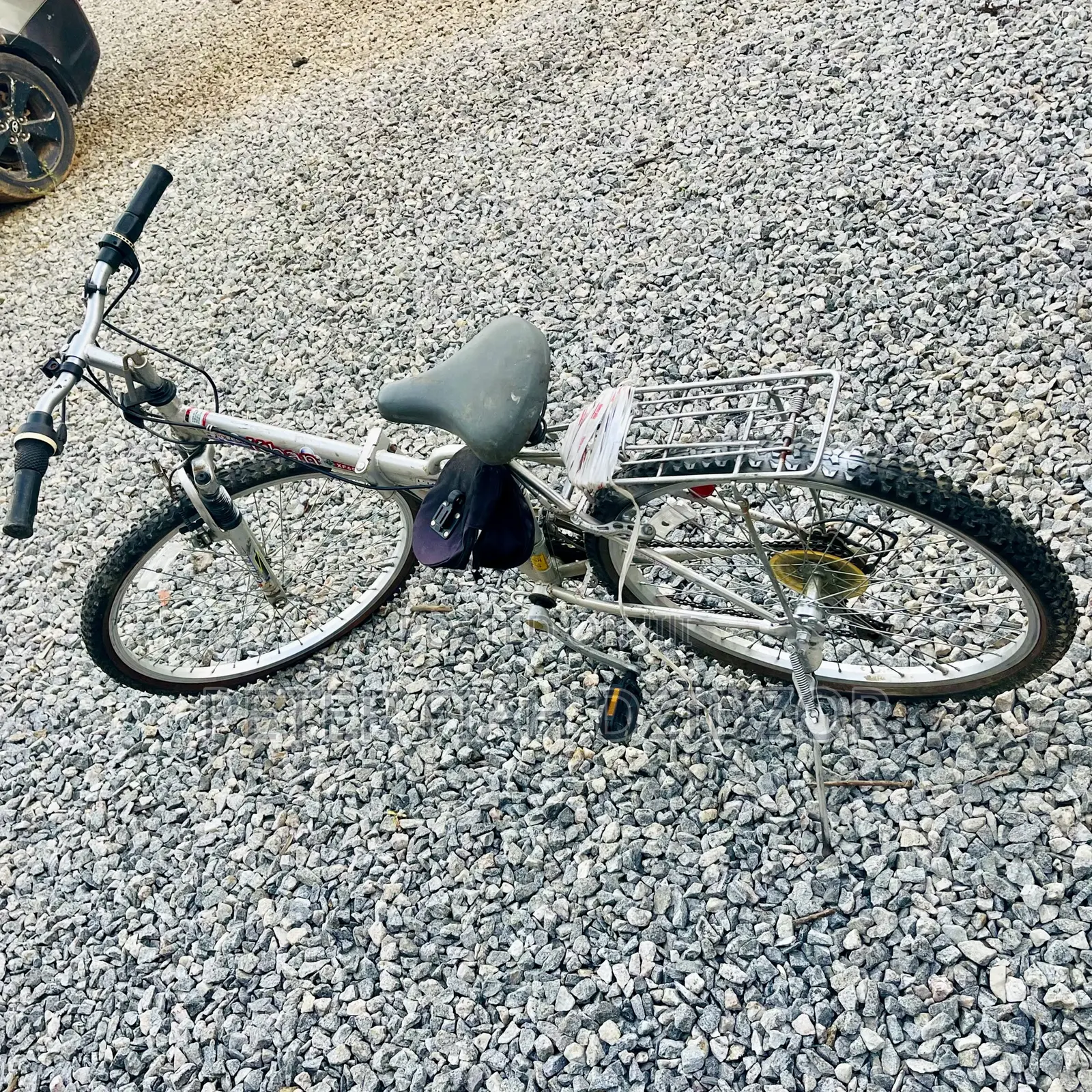 Folding Mountain Bicycle.