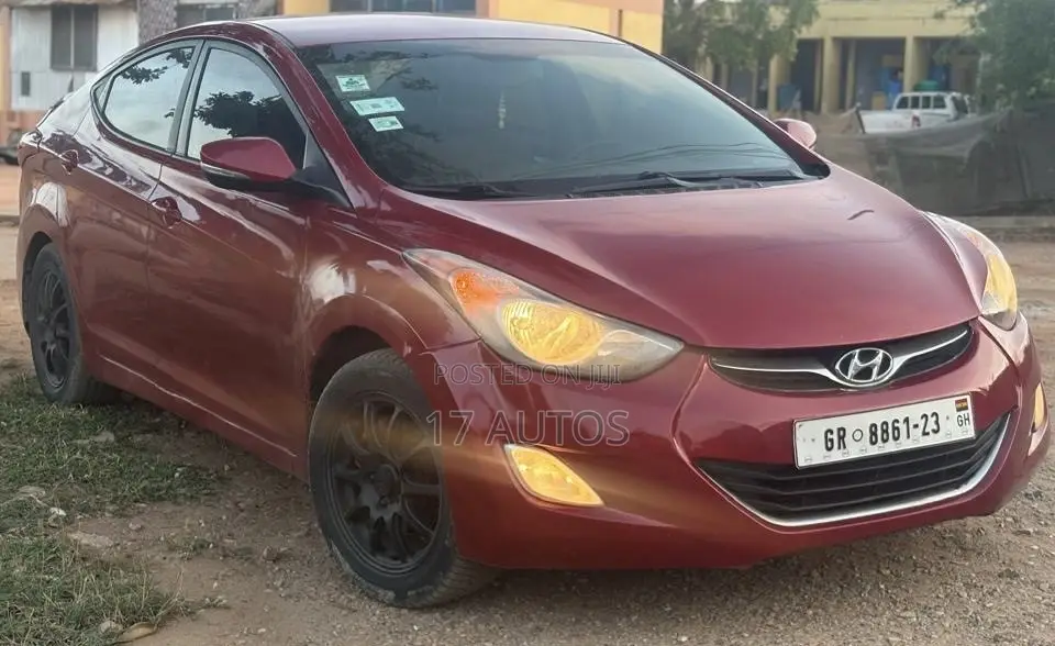 Hyundai Elantra GLS Sedan FWD (1.8L 4cyl 6A) 2013 Red