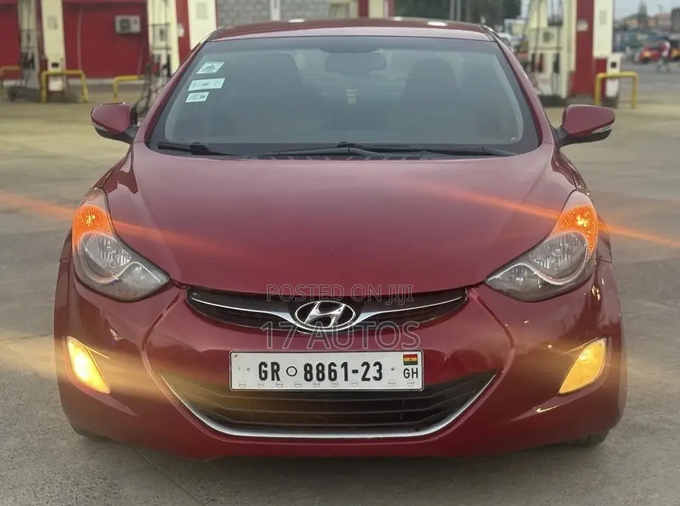 Hyundai Elantra GLS Sedan FWD (1.8L 4cyl 6A) 2013 Red