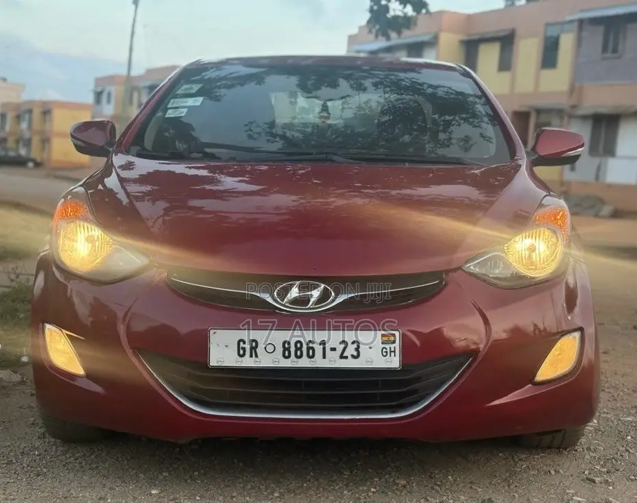 Hyundai Elantra GLS Sedan FWD (1.8L 4cyl 6A) 2013 Red