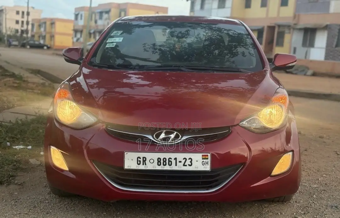 Hyundai Elantra GLS Sedan FWD (1.8L 4cyl 6A) 2013 Red