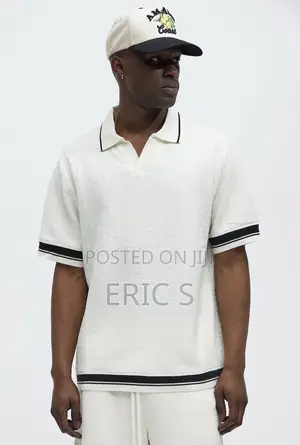 Princeton Textured Shirt and Shorts– Cream