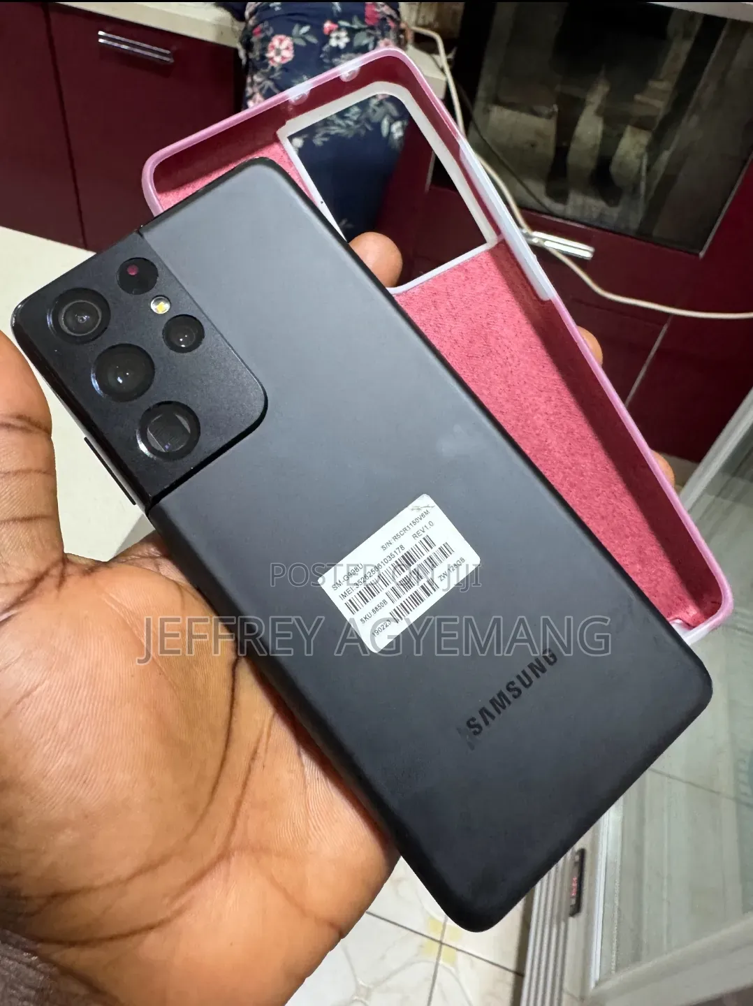 Samsung Galaxy S21 Ultra 5G 128 GB Black