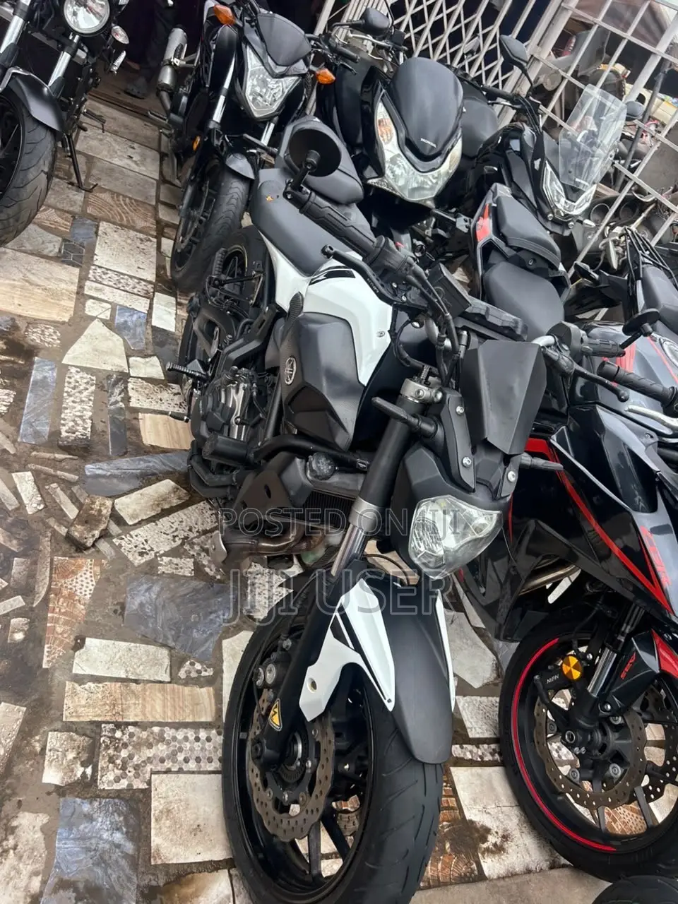 Yamaha MT-07 2017 White