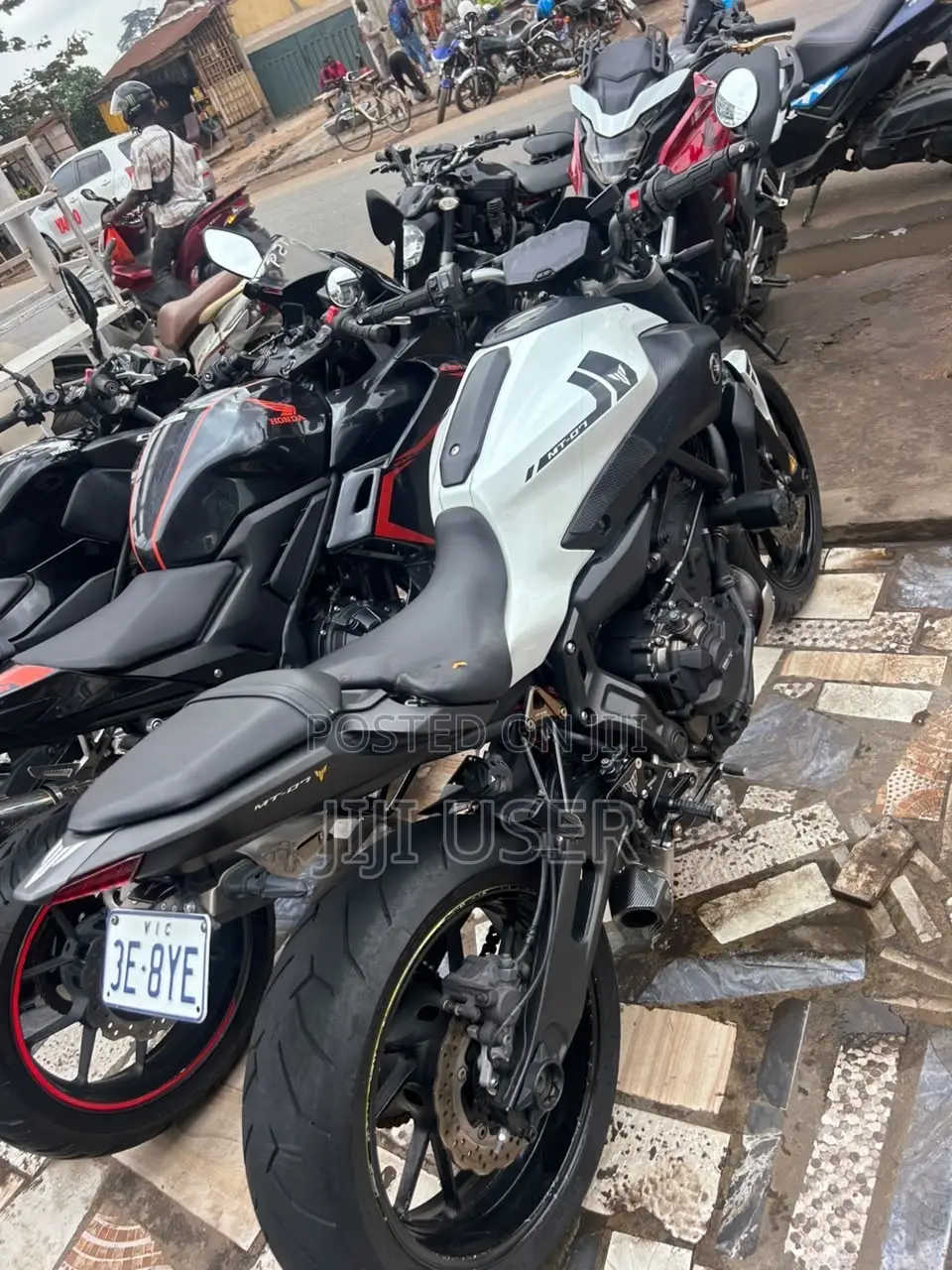 Yamaha MT-07 2017 White