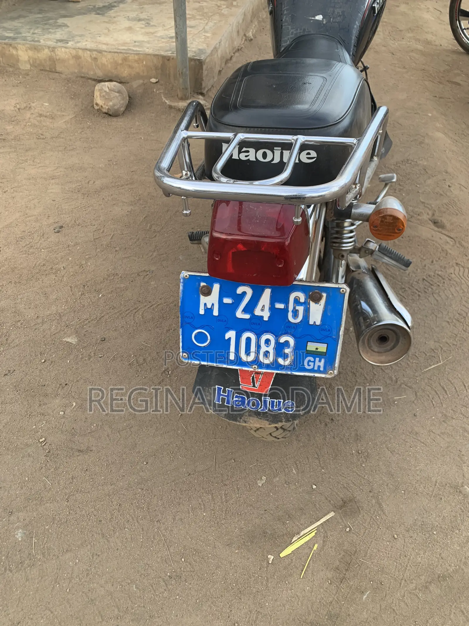 Haojue HJ125-8K 2024 Black