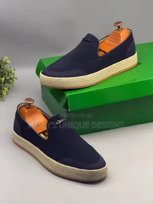 • Clarks Men's City-Loft Casual Slip-on Sneakers - Navy Blue Comfort