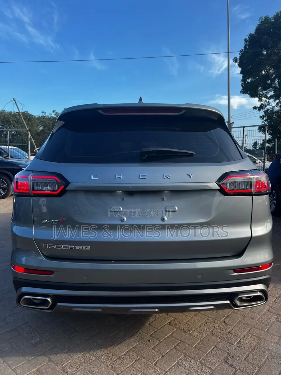 New Chery Tiggo 8 Pro Flagship 2024 Gray