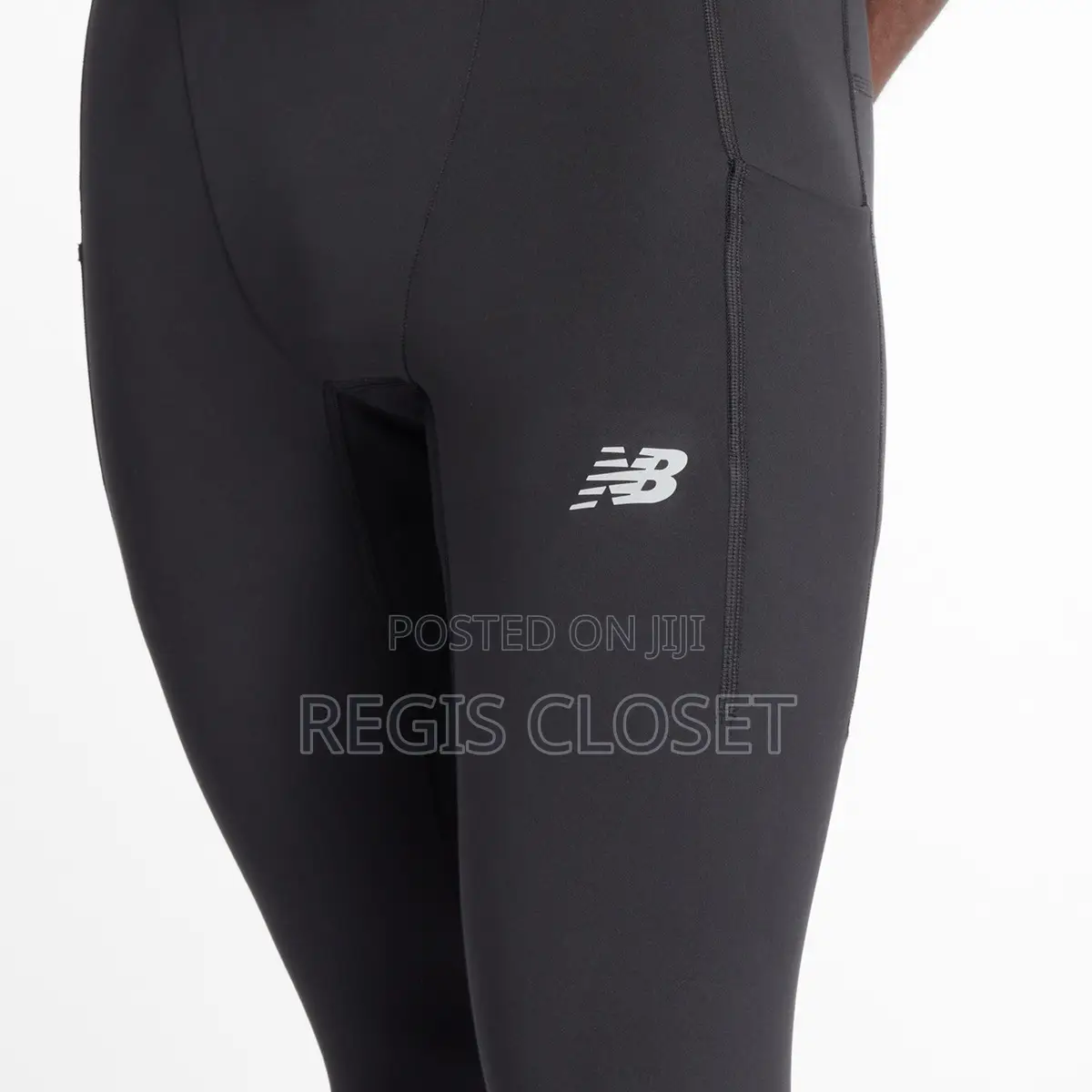 New Balance Men’s Black Sports Leggings – Running & Training Tights