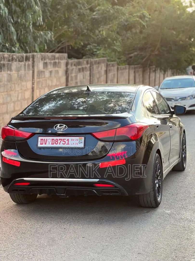 Hyundai Elantra 2014 Black
