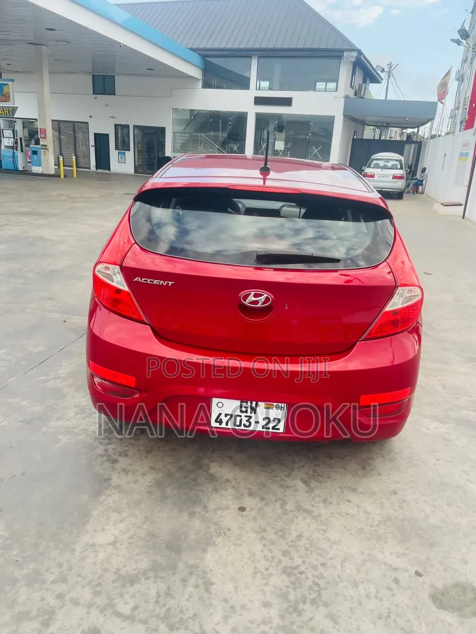 Hyundai Accent 2014 Red