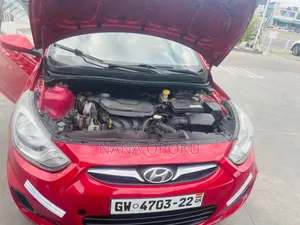 Hyundai Accent 2014 Red