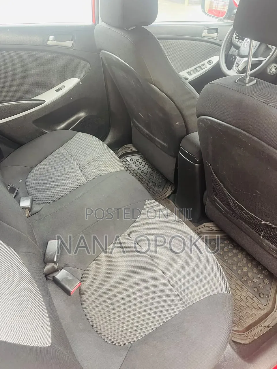 Hyundai Accent 2014 Red