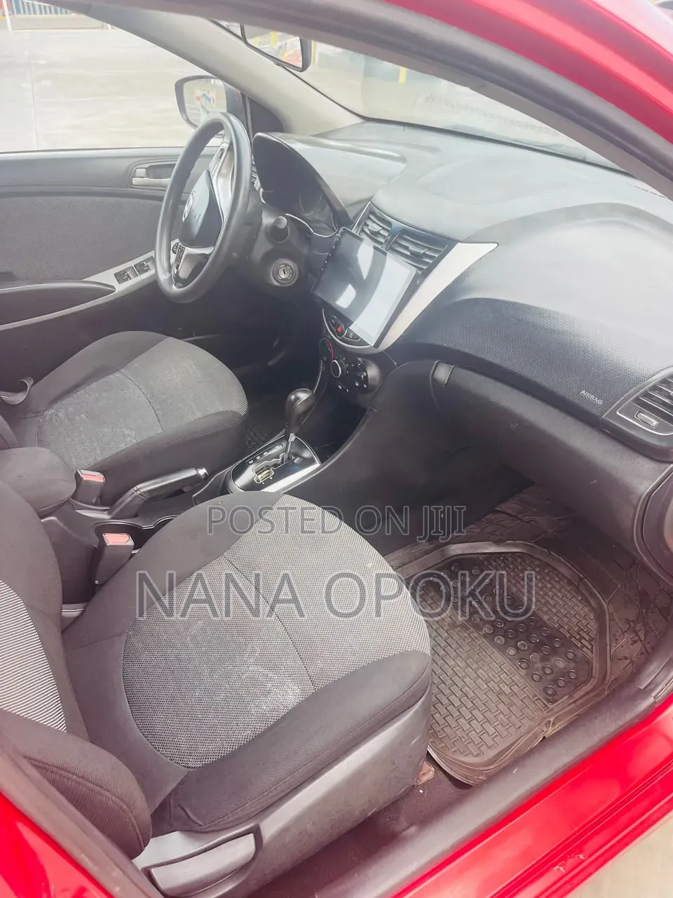 Hyundai Accent 2014 Red