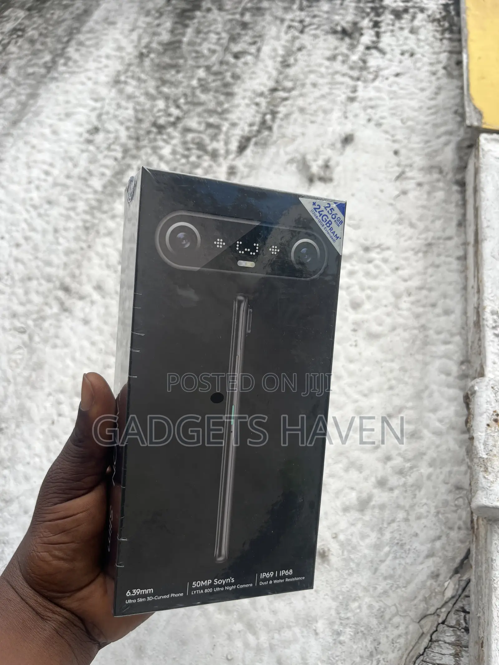 New Tecno Camon Slim 256 GB Black