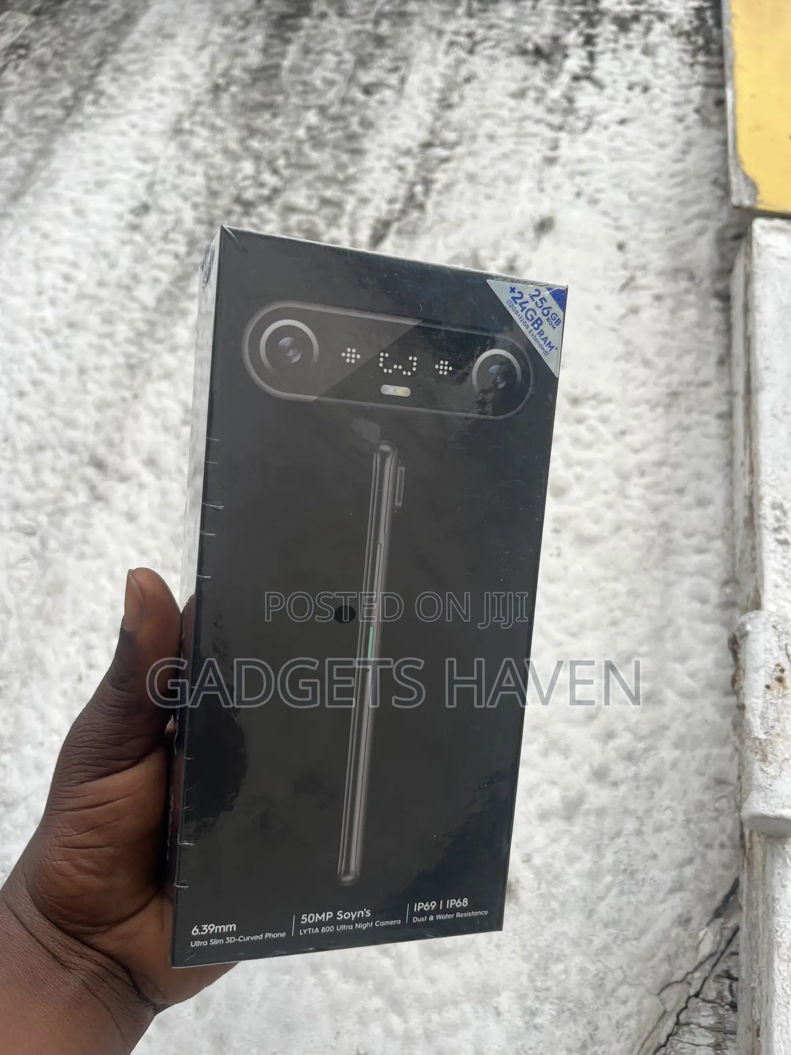 New Tecno Camon Slim 256 GB Black