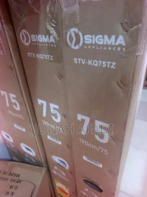 Sigma 75 Inch Smart QLED 4K TIZEN Television - STV-KQ75TZ