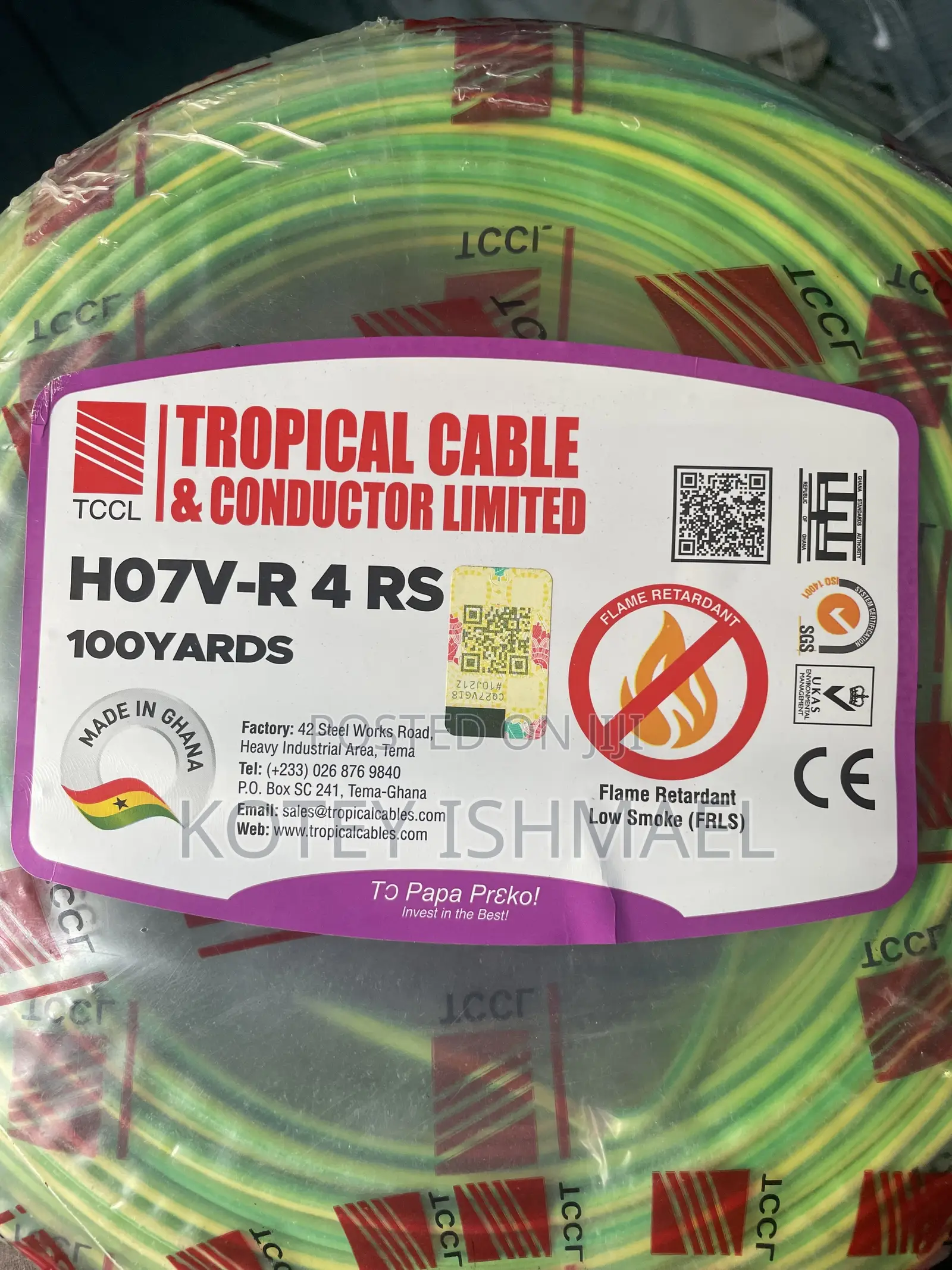Tropical Cable (TCCL) 4 MM