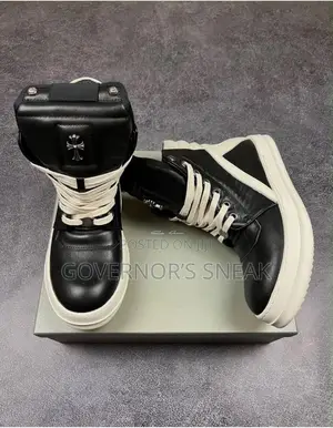 Rick Owens X Chrome Hearts Geobasket
