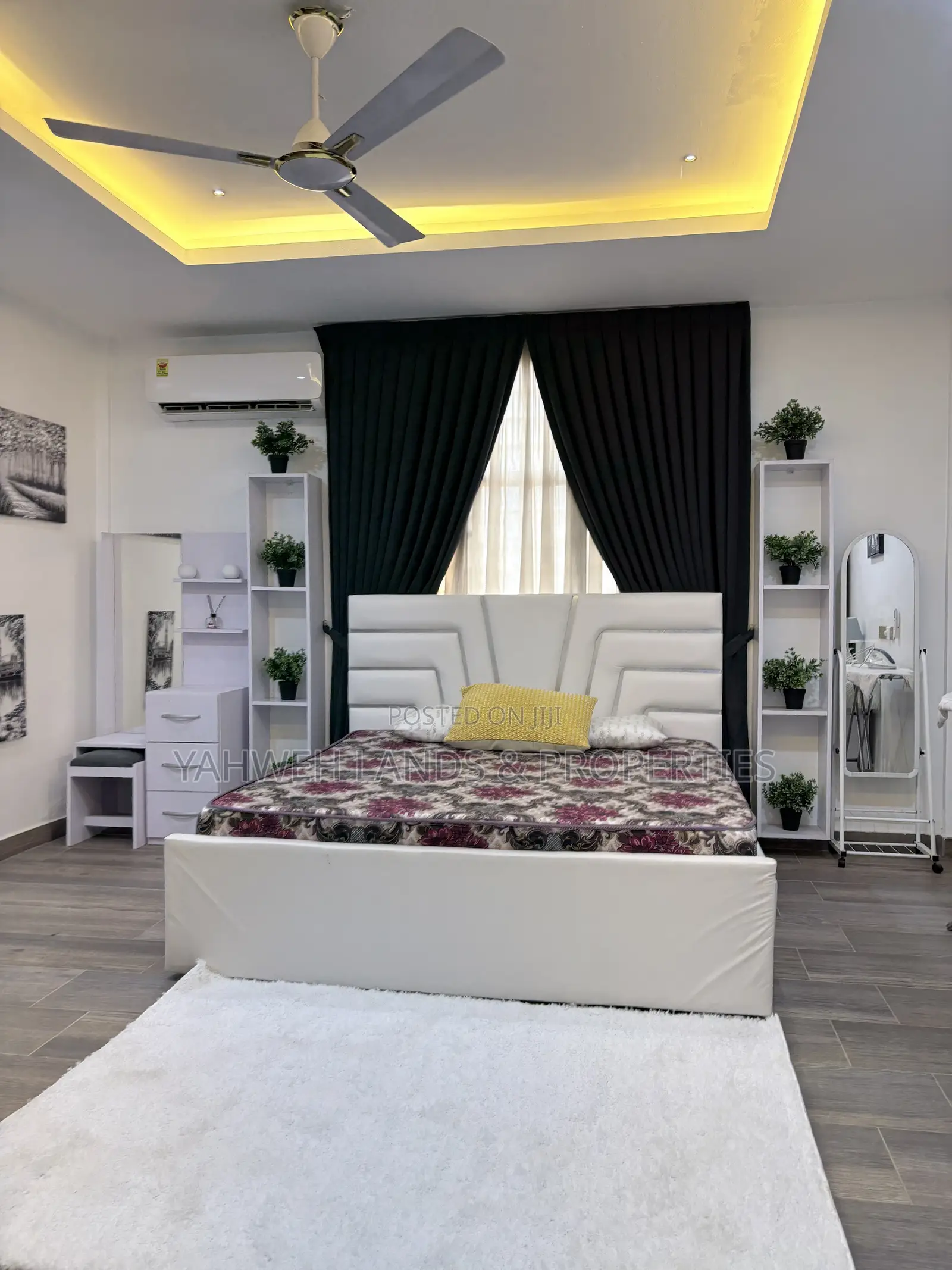 Furnished 1bdrm Apartment in West Land for rent