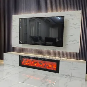 LED Artificial Fireplace Lantern