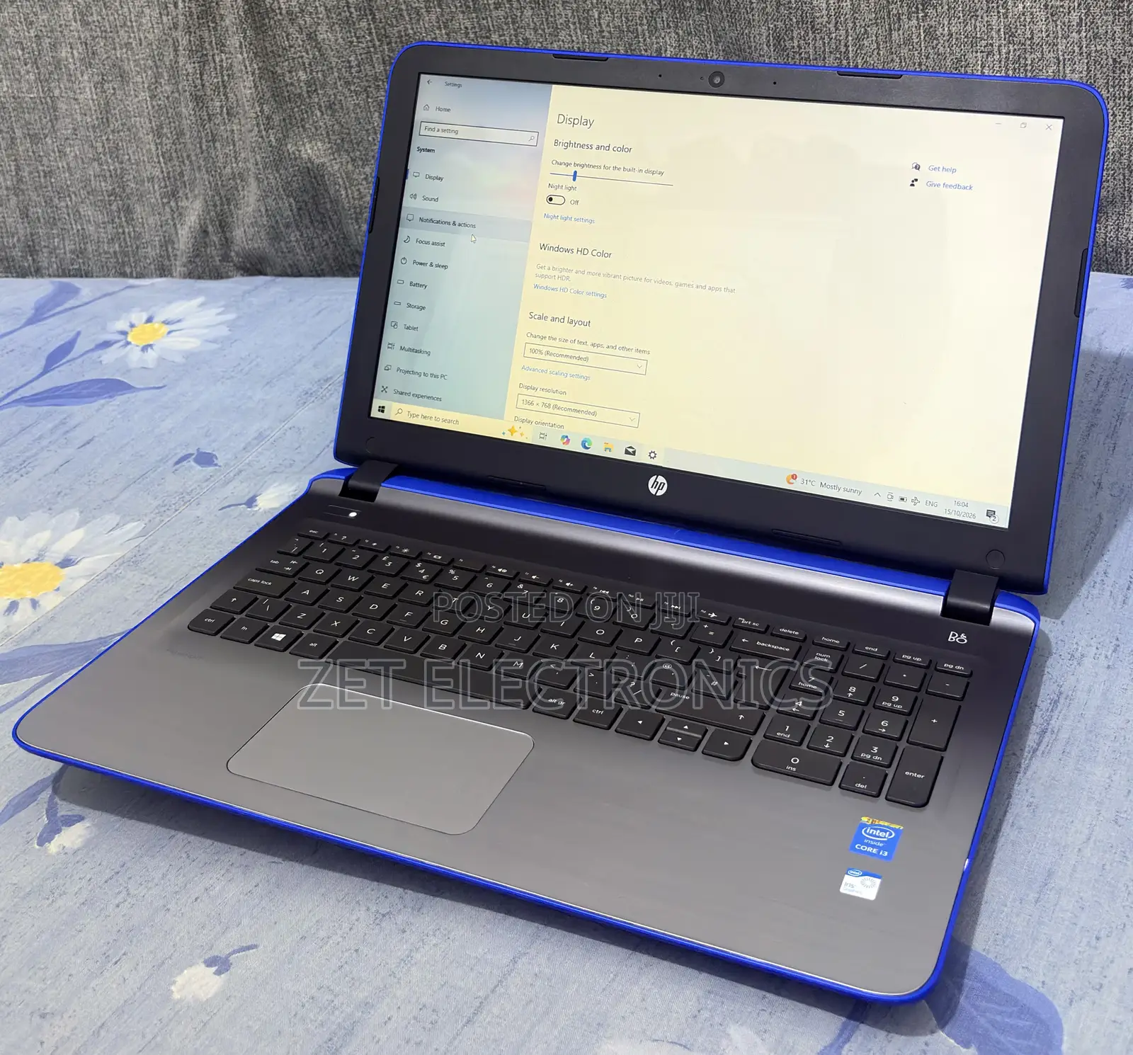 Laptop HP Pavilion 15 8GB Intel Core i3 HDD 1T