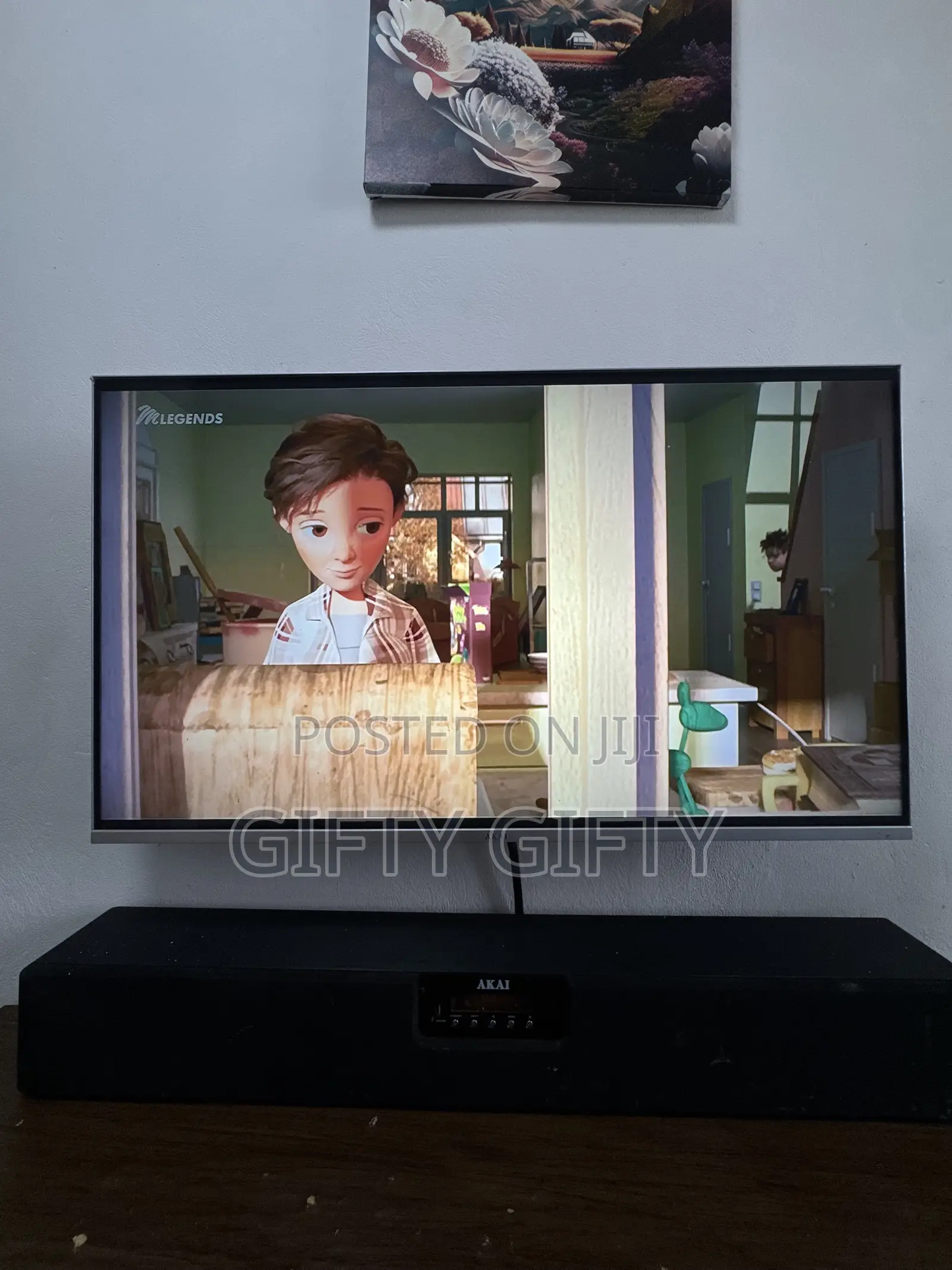 Television and Television Stand