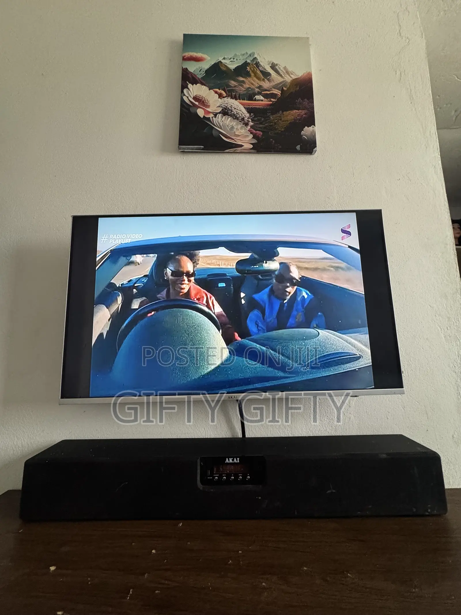 Television and Television Stand