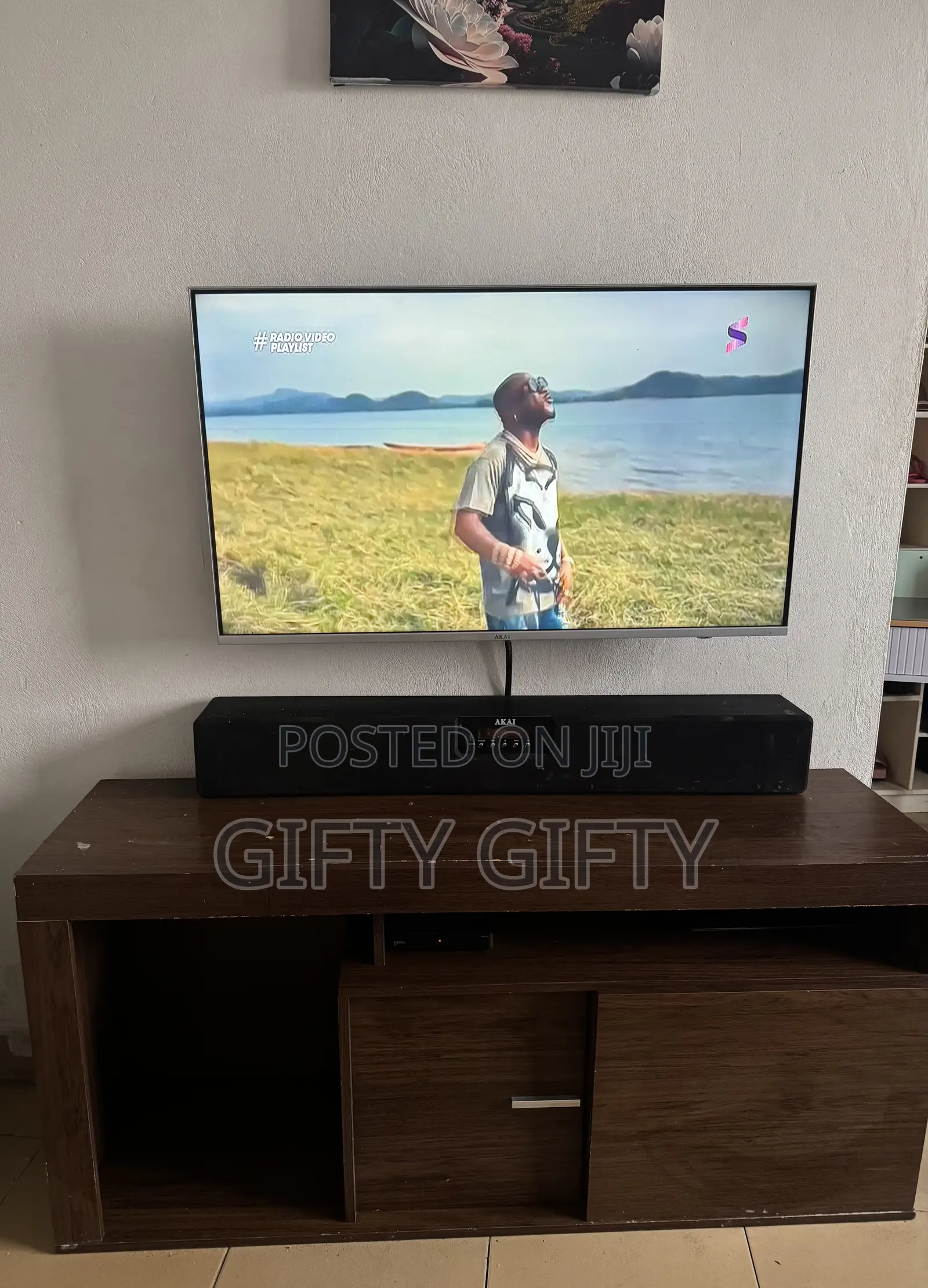 Television and Television Stand