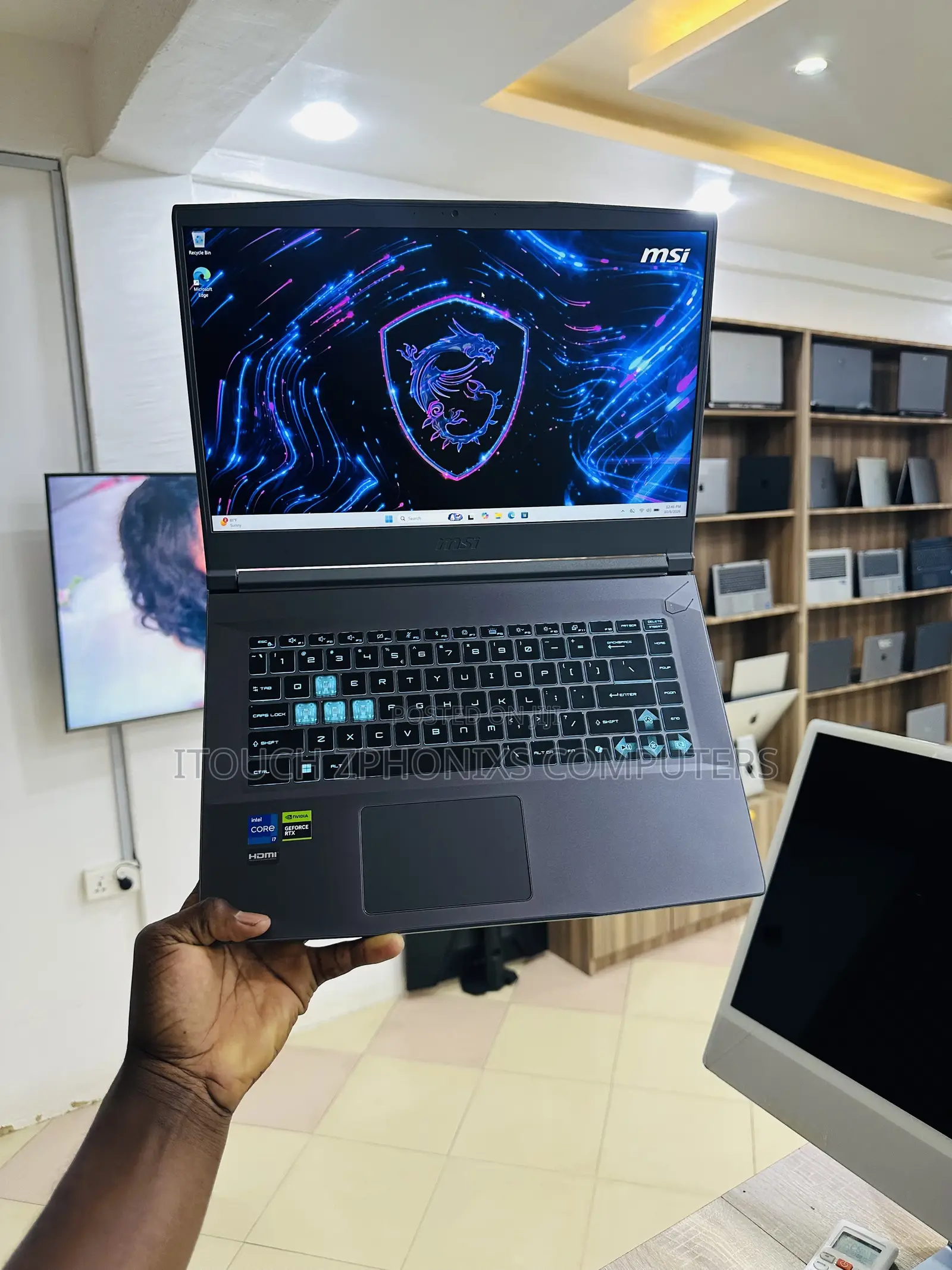 Laptop MSI GF75 Thin 16GB Intel Core i7 SSD 512GB
